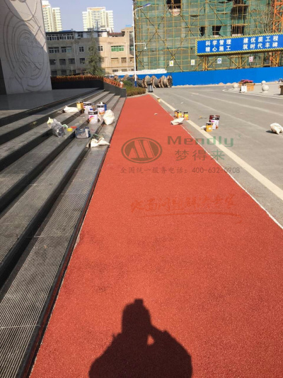 航天五一〇所 古浪彩色路面