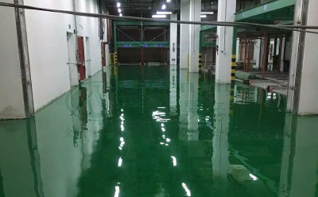 11月古浪古浪环氧地坪施工高峰来袭，梦得来化工多项目同步推进保交付